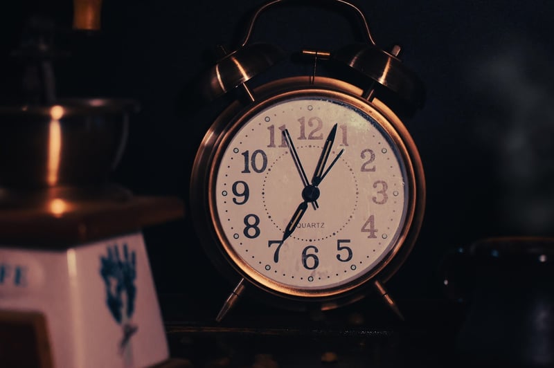 Clock Time Travel Paradox